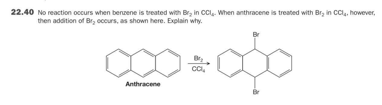 Solved 22 40 No Reaction Occurs When Benzene Is Treated With Chegg Com   PhphMu2oH 