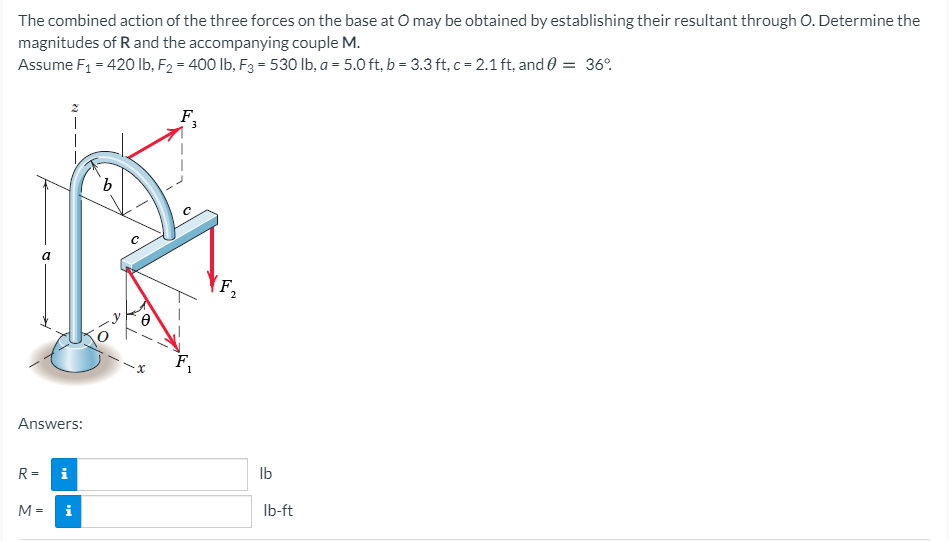 solved-the-combined-action-of-the-three-forces-on-the-base-chegg