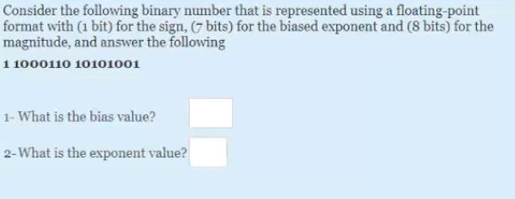 Solved Consider the following binary number that is | Chegg.com