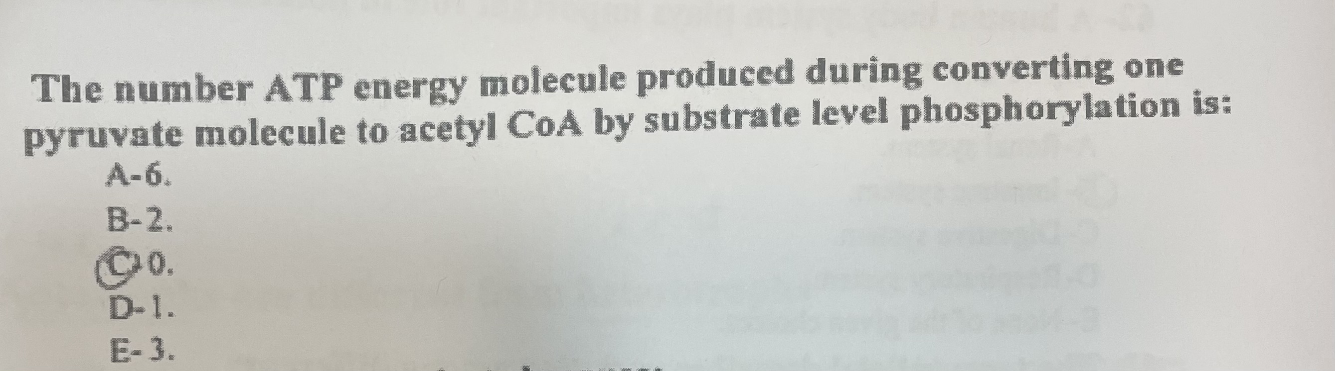 Solved The number ATP energy molecule produced during | Chegg.com