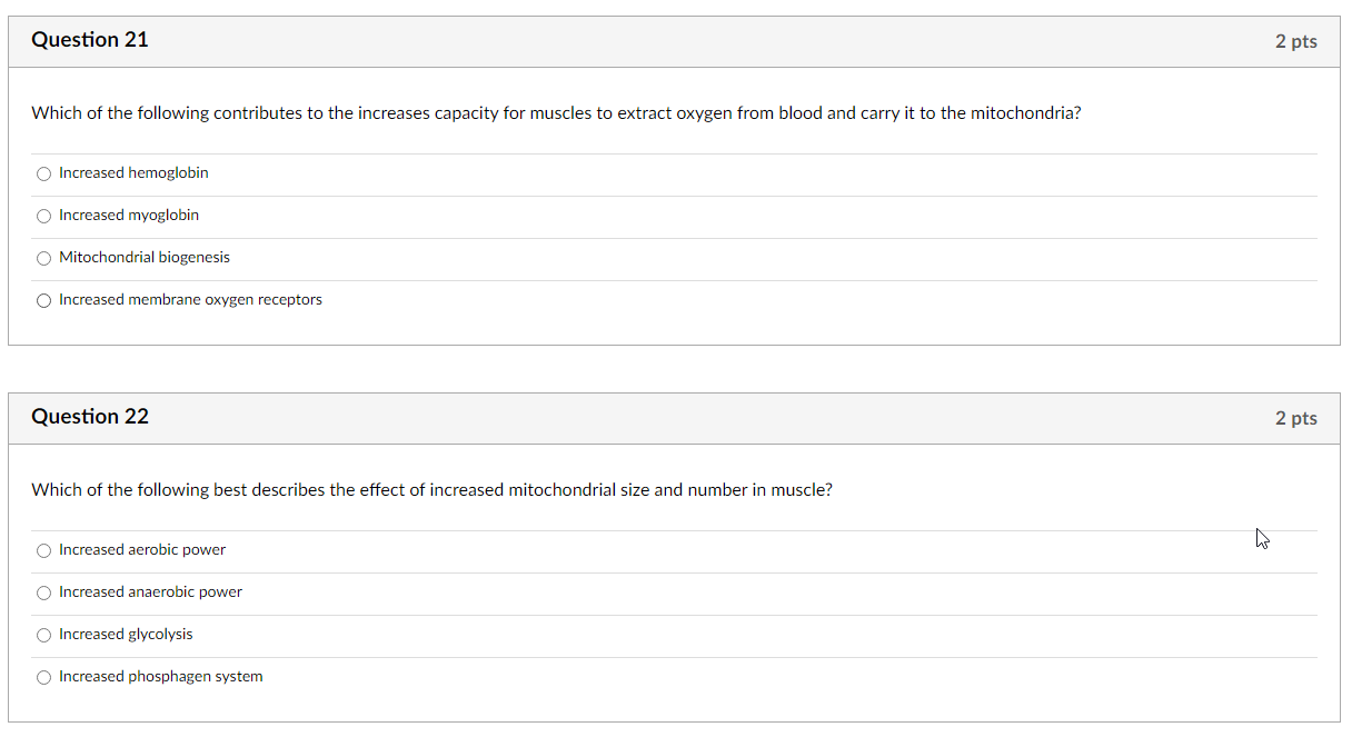 Solved Question 21 Which of the following contributes to the | Chegg.com