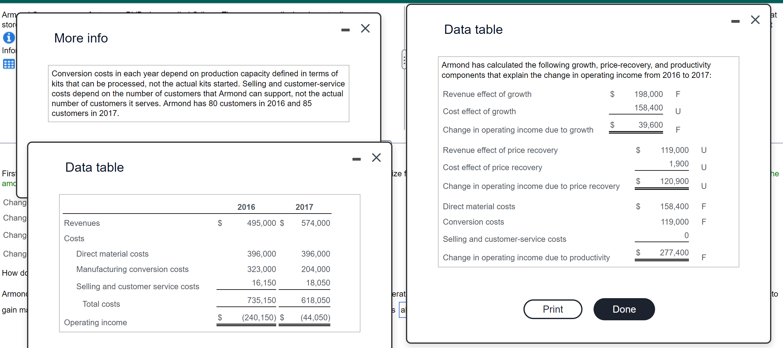 Solved More info Data table Conversion costs in each year | Chegg.com