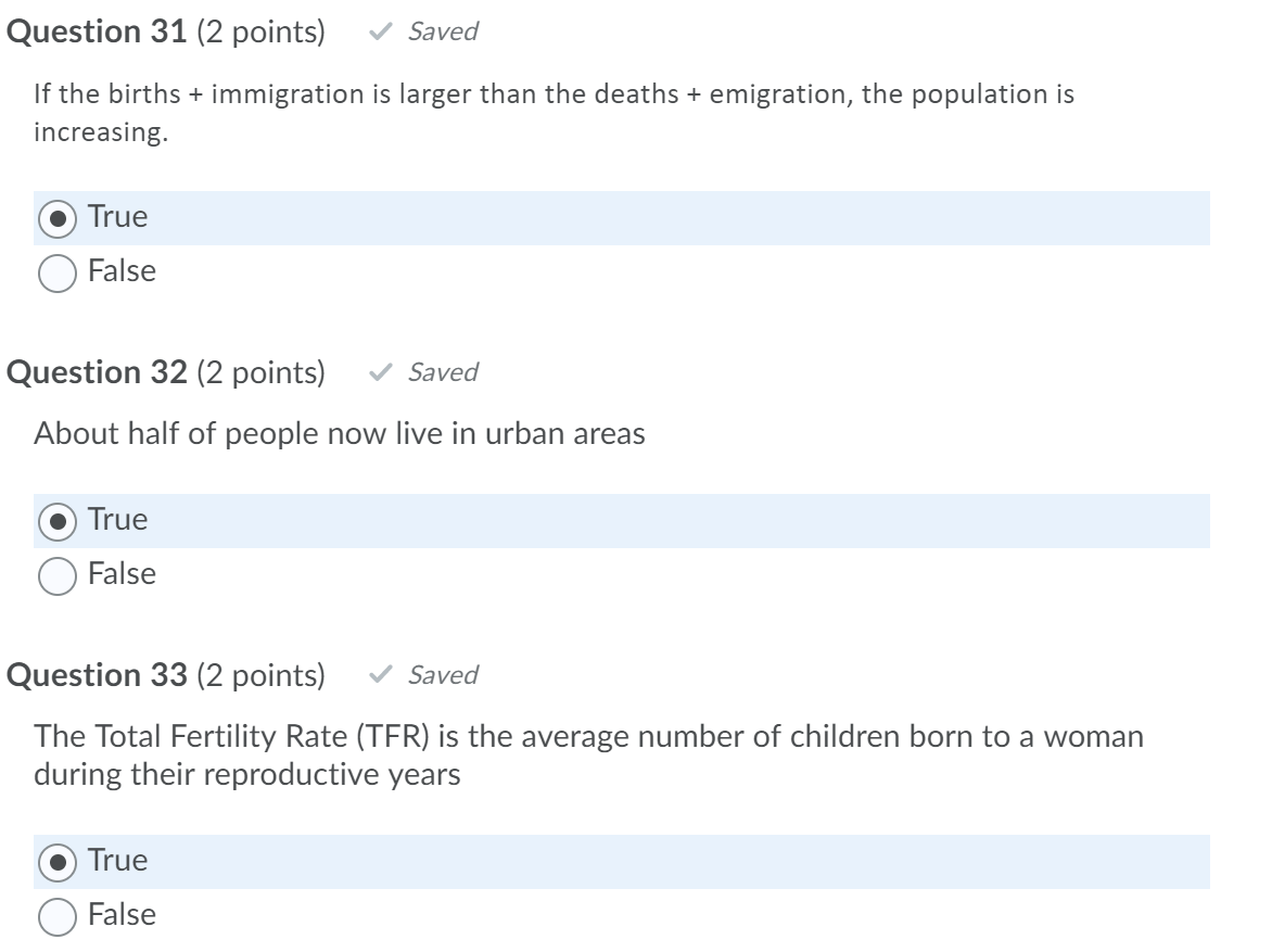 Solved Question 18 (2 points) Which of the following | Chegg.com