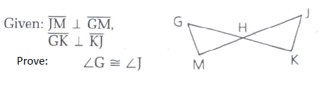 Solved JM⊥GM,∠GJ≅∠J
