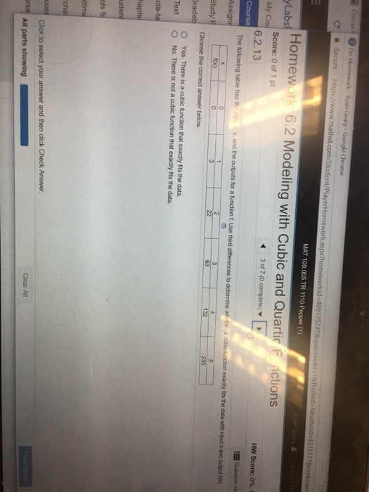 Solved The following table has the input x, and the outputs | Chegg.com