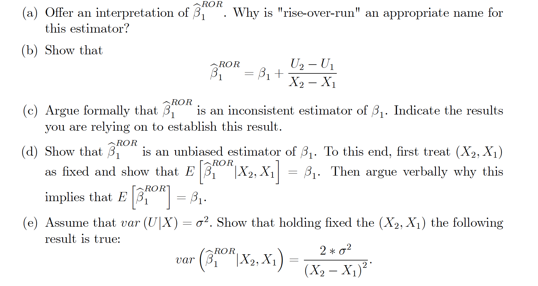 r studio regression equation with interpretation of b1