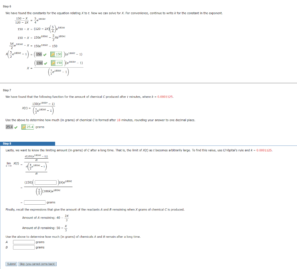 Solved Need Help Answering This Last Part. Step 8. -> | Chegg.com