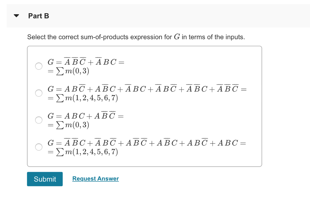 Solved Consider The Table Shown Below. A, B, And C Represent | Chegg.com