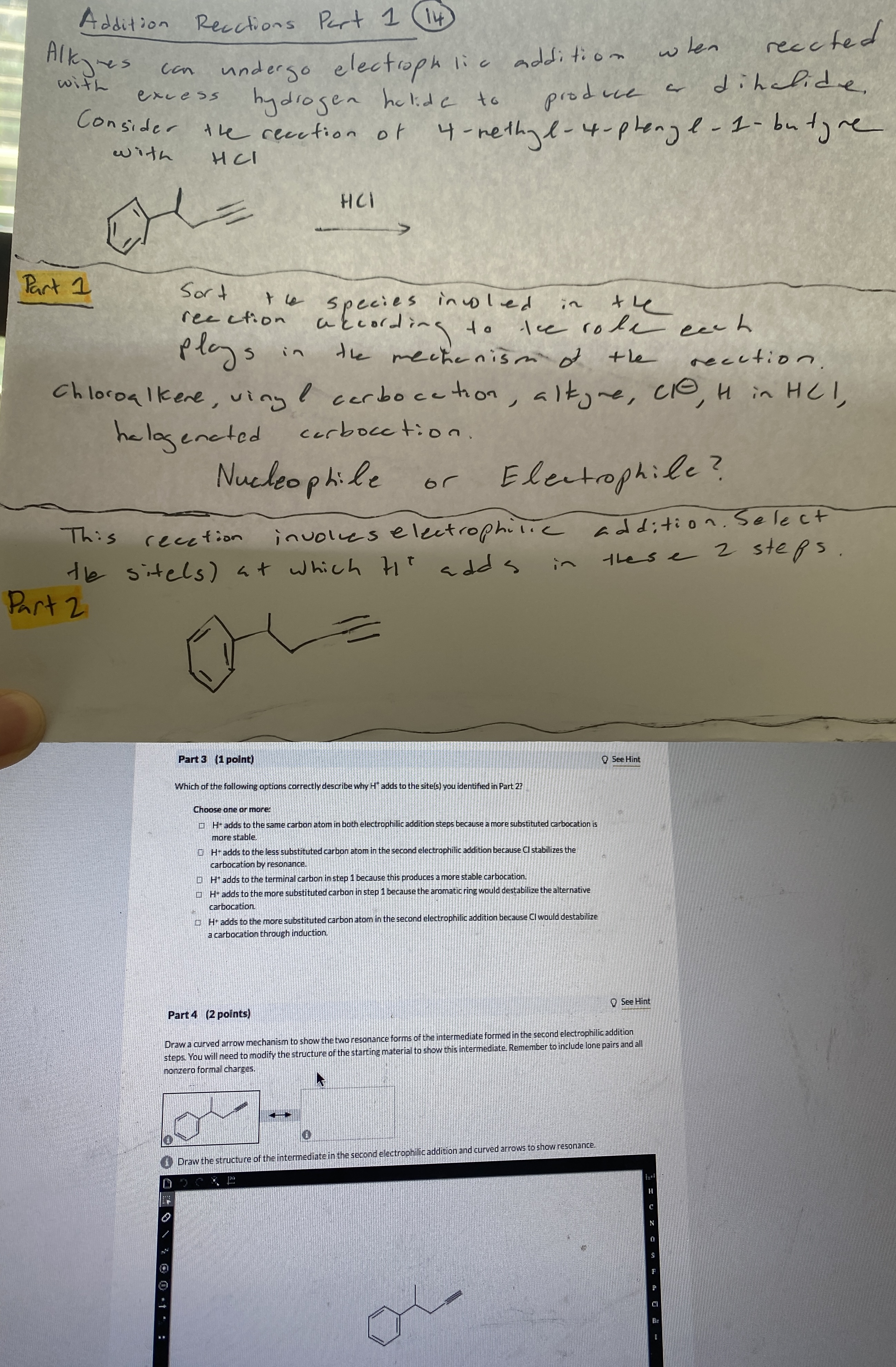Solved ANSWER ALL PARTS | Chegg.com