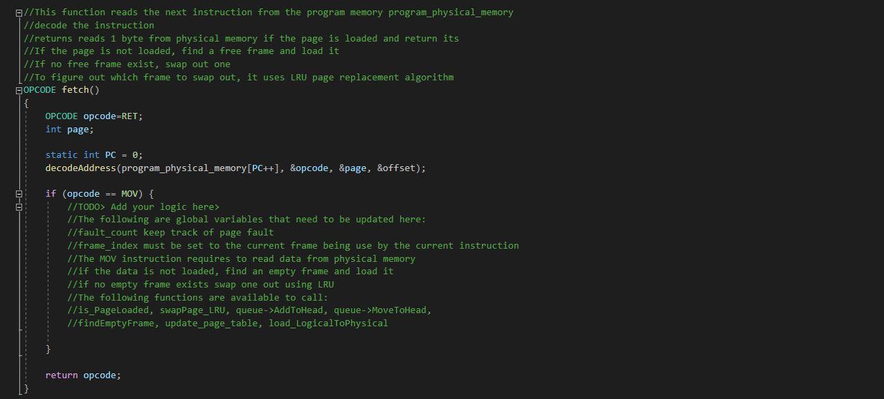 Solved Frames 0 Data 1 Data Designing a Virtual Memory | Chegg.com