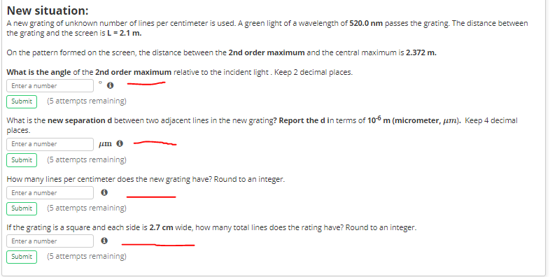 Solved Diffraction Grating Diffraction Grating A large | Chegg.com