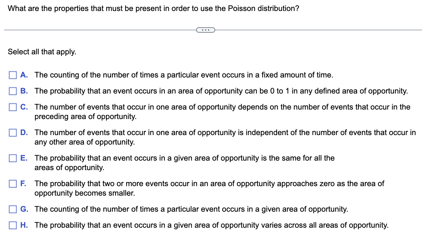 Solved What are the properties that must be present in order
