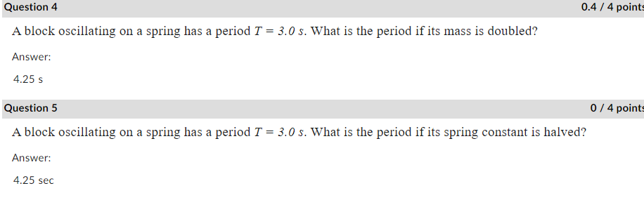 Solved So, I got both of these wrong... And the answers on | Chegg.com
