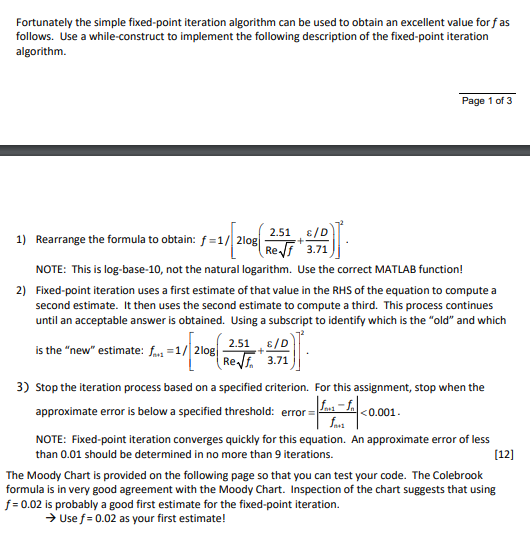 Solved Please Submit the answer in MatLab code. The last | Chegg.com
