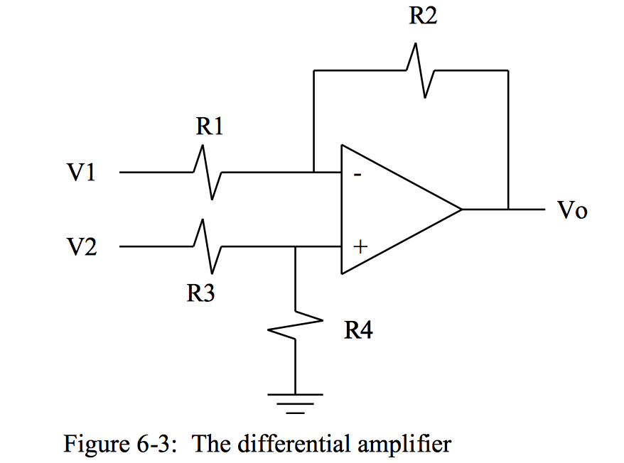 Solved Design a differential amplifier (see Figure 6-3) with | Chegg.com