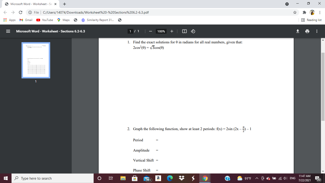 Solved Microsoft Word Worksheet Sex Х E → E File 4861