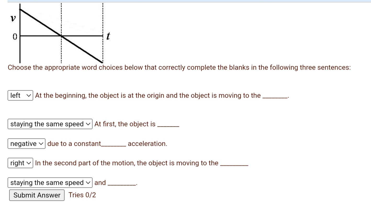 Solved Choose the appropriate word choices below that | Chegg.com
