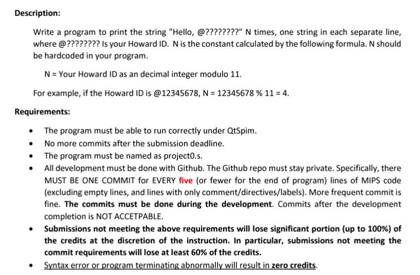 Solved Description: Write a program to print the string | Chegg.com