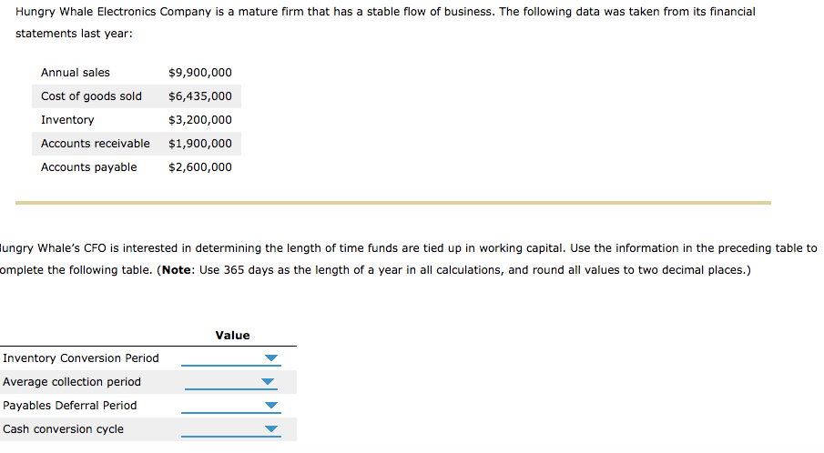 solved-hungry-whale-electronics-company-is-a-mature-firm-chegg