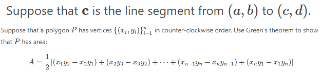 Solved Suppose That C Is The Line Segment From (a,b) To | Chegg.com