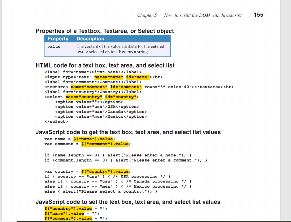 174 Section 1 Get Off To A Fast Start With Javascript Chegg Com