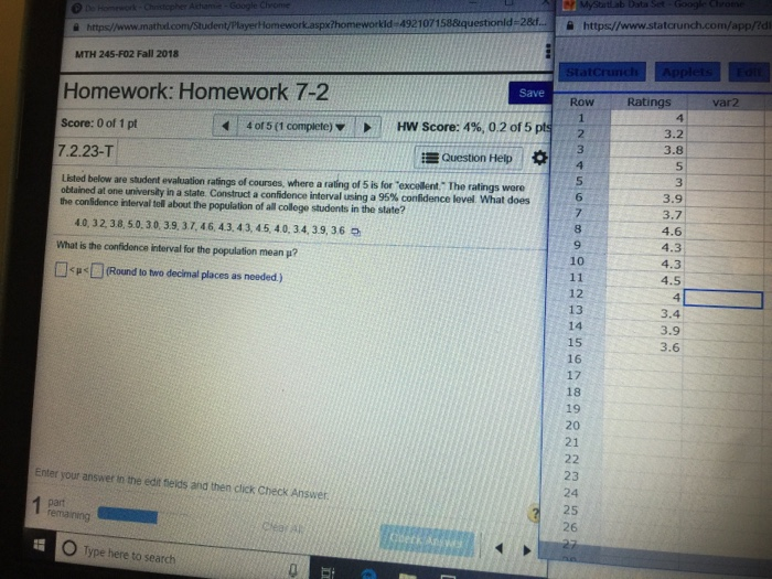 homework 7 2 3 answer key