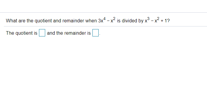 3 the quotient of x and 4