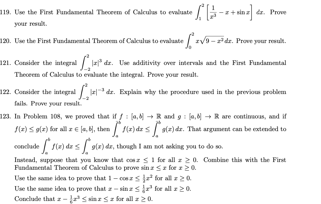 Solved 19. Use the First Fundamental Theorem of Calculus to | Chegg.com
