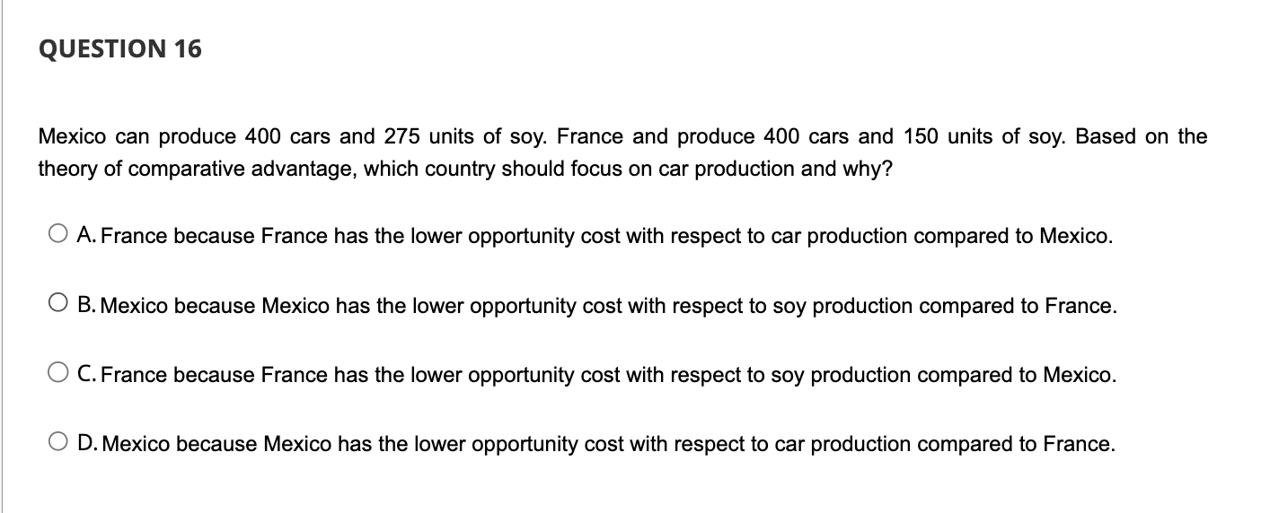 Solved Assume USD/MXN 20 in nominal currency exchange rate | Chegg.com
