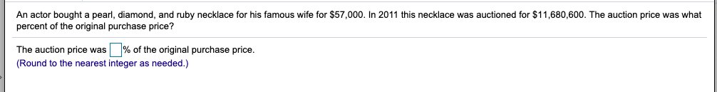 An Actor Bought A Pearl Diamond And Ruby Necklace Chegg Com