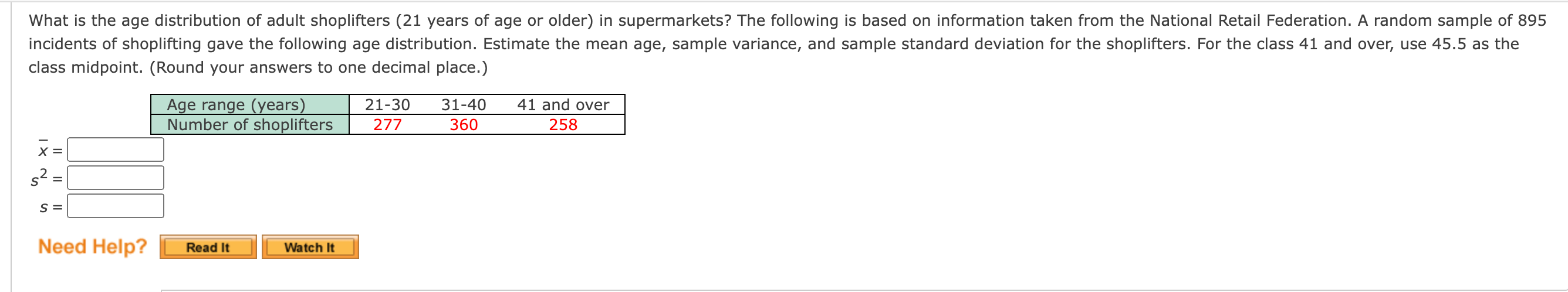 solved-what-is-the-age-distribution-of-adult-shoplifters-21-chegg