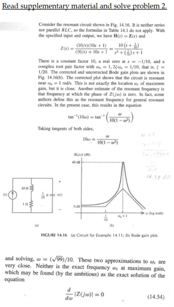 Problem 2 Part 1: Design Active Filters With The | Chegg.com