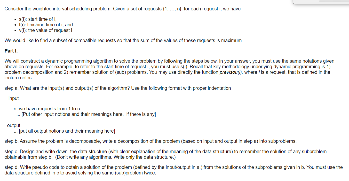 Solved Write an iterative algorithm for solving the problem. | Chegg.com