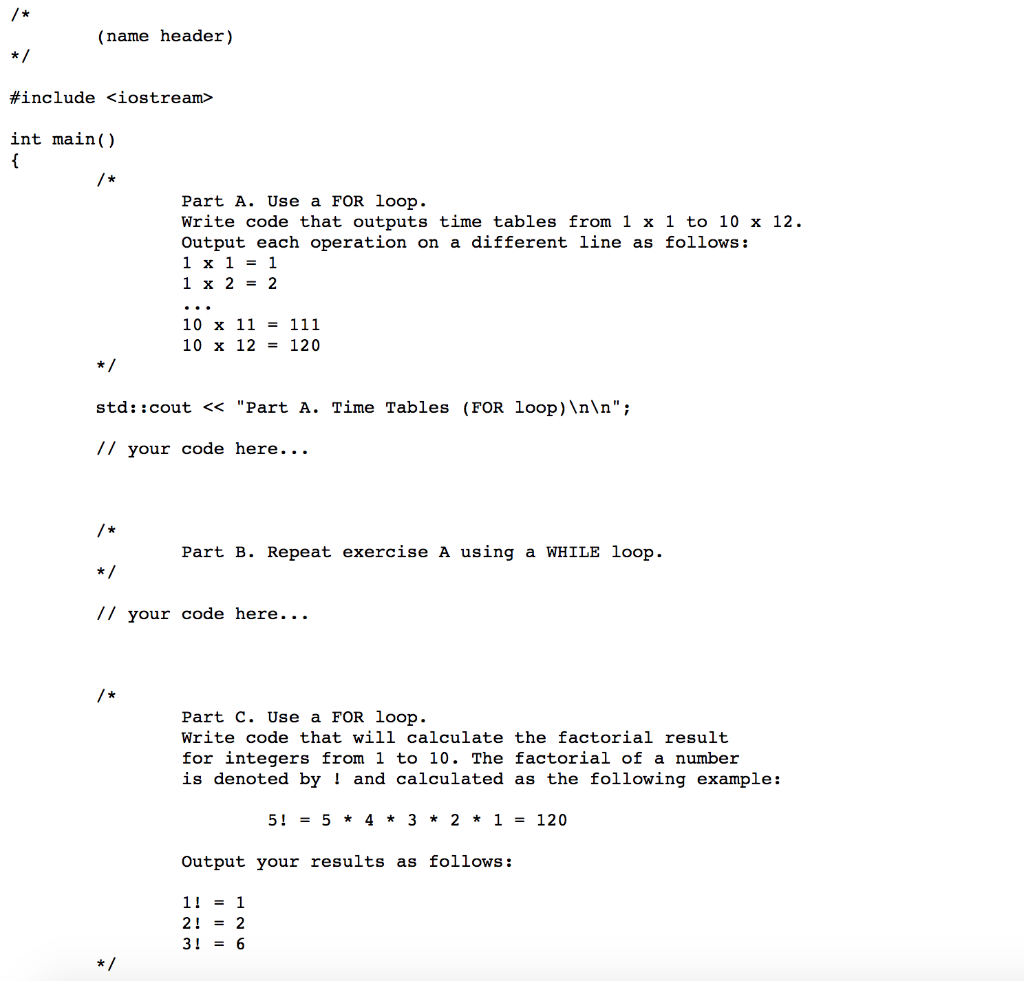 Solved This is an intro to C++ class, so the answer does not | Chegg.com