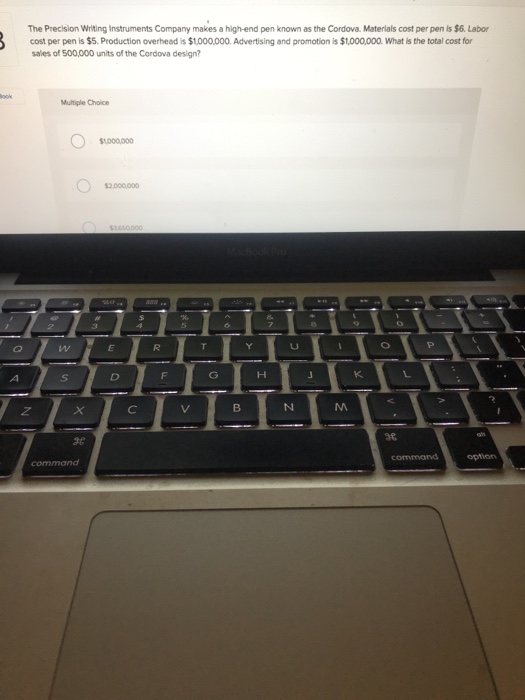 Solved The Precision Writing Instruments Company makes a