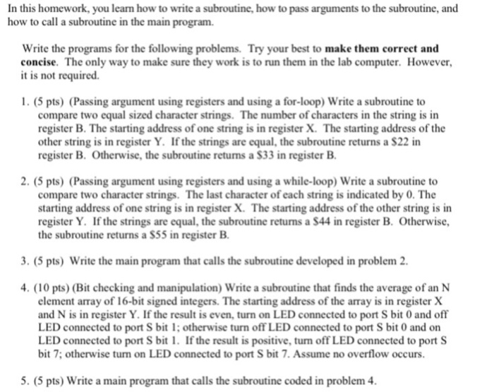 Solved In this homework, you learn how to write a | Chegg.com