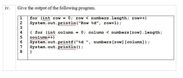 Solved The following question is based on the data below: | Chegg.com