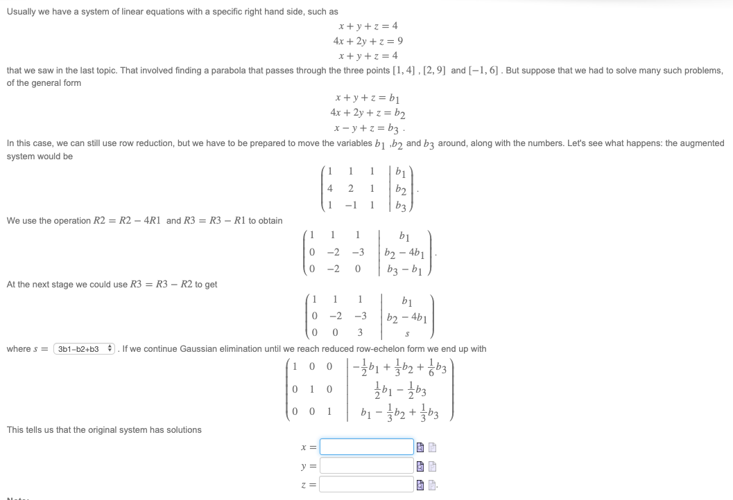 solved-usually-we-have-a-system-of-linear-equations-with-a-chegg