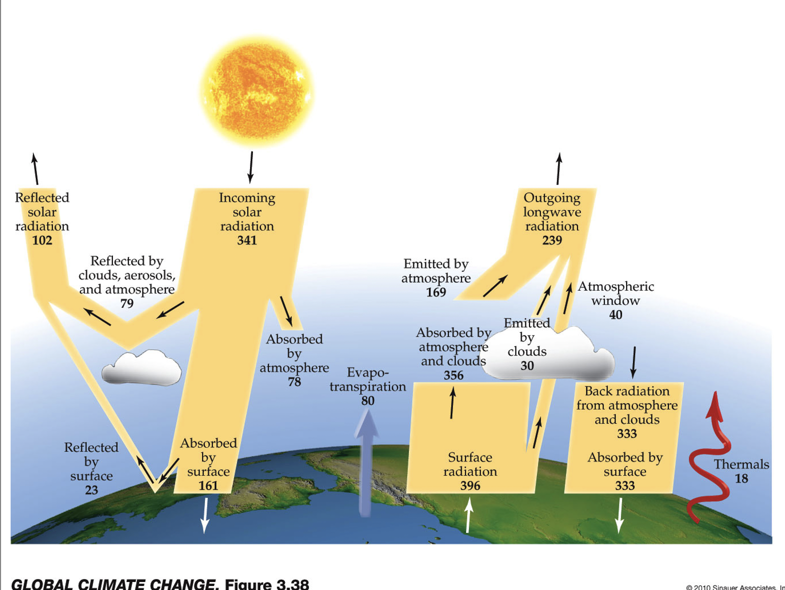 Solved 1.If The Number Of Clouds Were To Increase By 10%, | Chegg.com