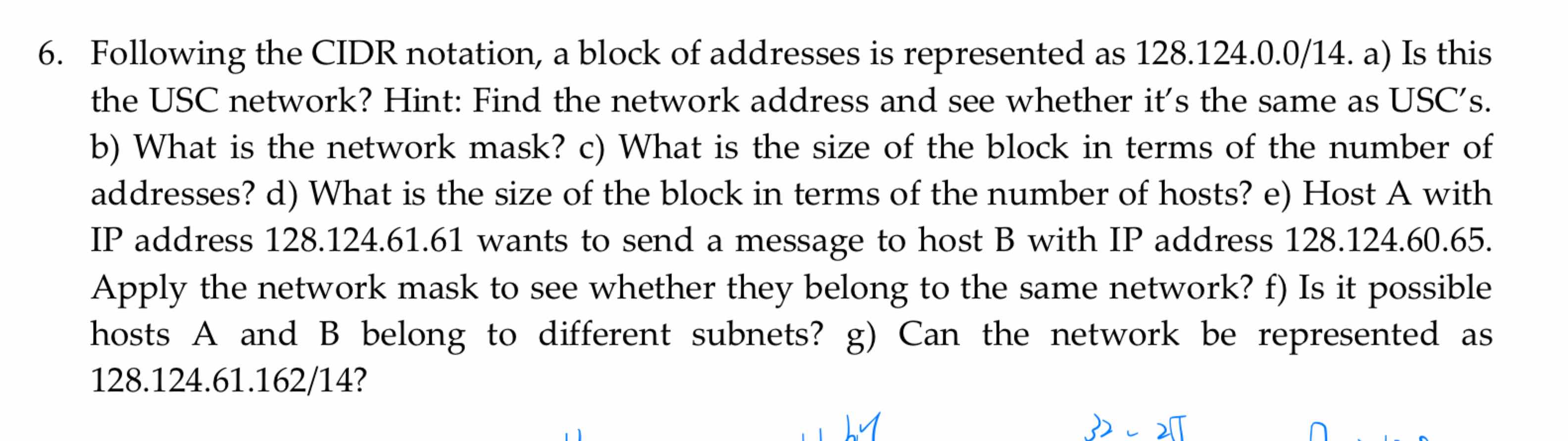 Cird Blocks Solved Following the CIDR notation, a block of addresses is | Chegg.com