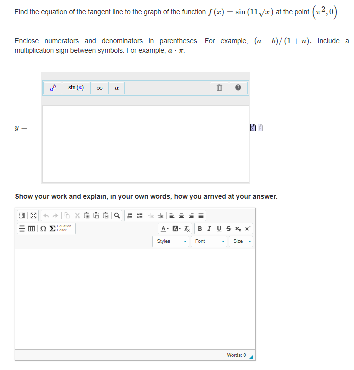 Solved Find the equation of the tangent line to the graph of | Chegg.com