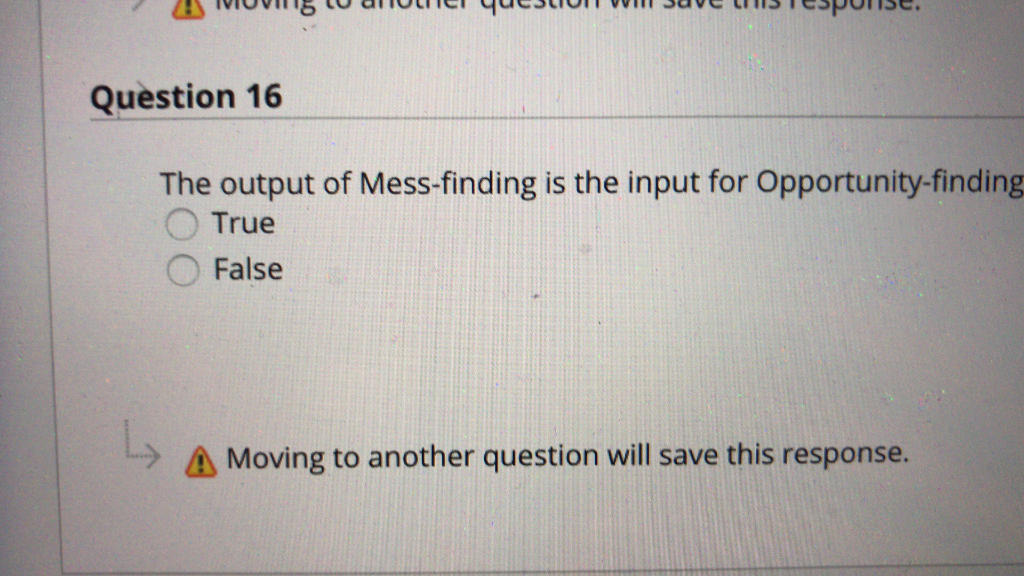 Solved Question 16 The output of Mess-finding is the input | Chegg.com