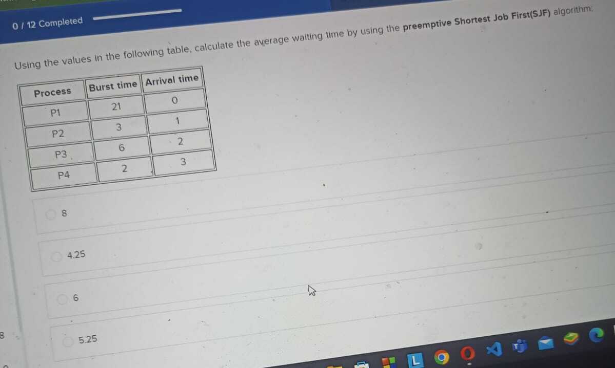 Solved 0 / 12 Completed Using the values in the following | Chegg.com