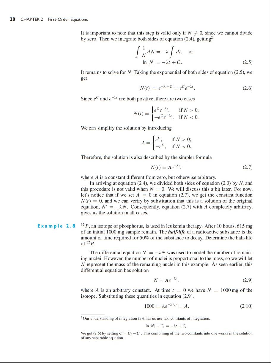 Solved Problem #3 Solve This Differential Equation: 