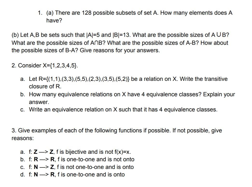 solved-1-a-there-are-128-possible-subsets-of-set-a-how-chegg