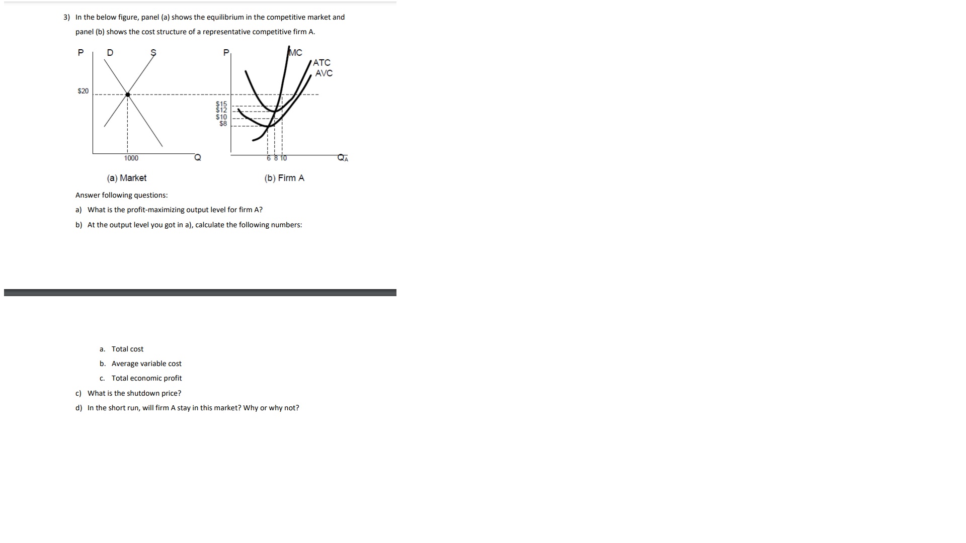 Solved 3) In the below figure, panel (a) shows the | Chegg.com