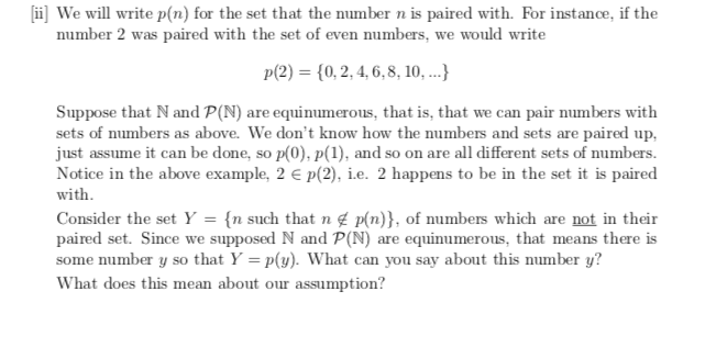 Solved U We Will Write P N For The Set That The Number N Chegg Com