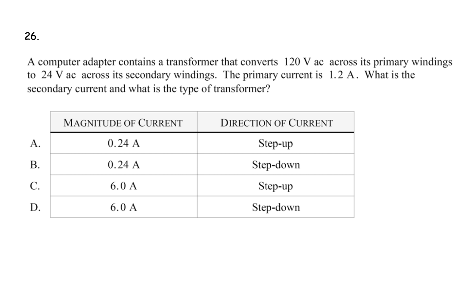Solved A computer adapter contains a transformer that | Chegg.com
