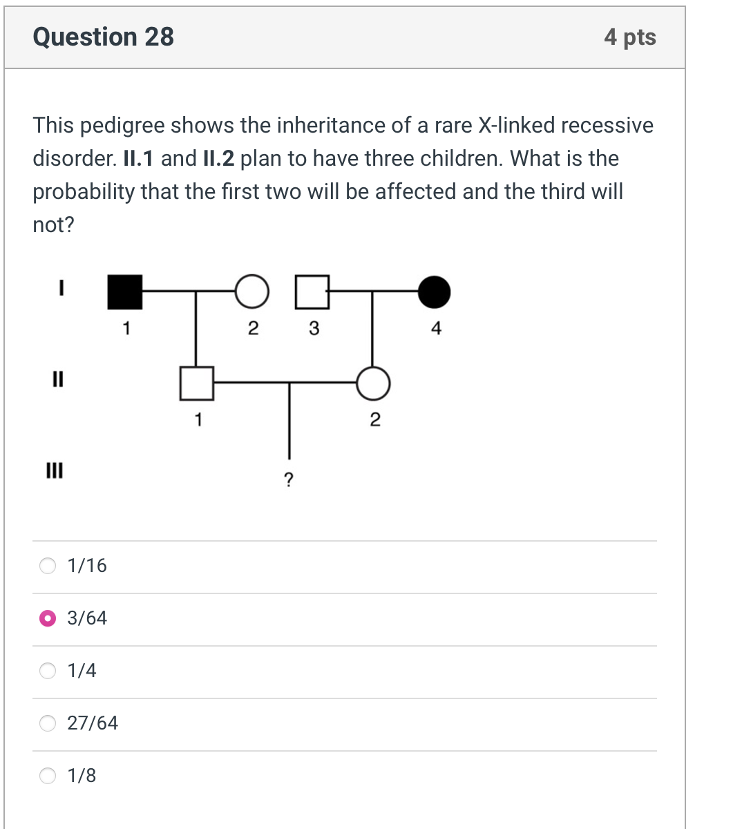 Solved This pedigree shows the inheritance of a rare | Chegg.com