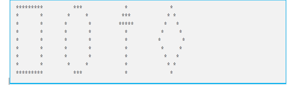 Solved 5. Write a java program that prints the following | Chegg.com